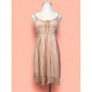 NWT Cynthia Steffe Balletcore Peachy Blush Pink Dress